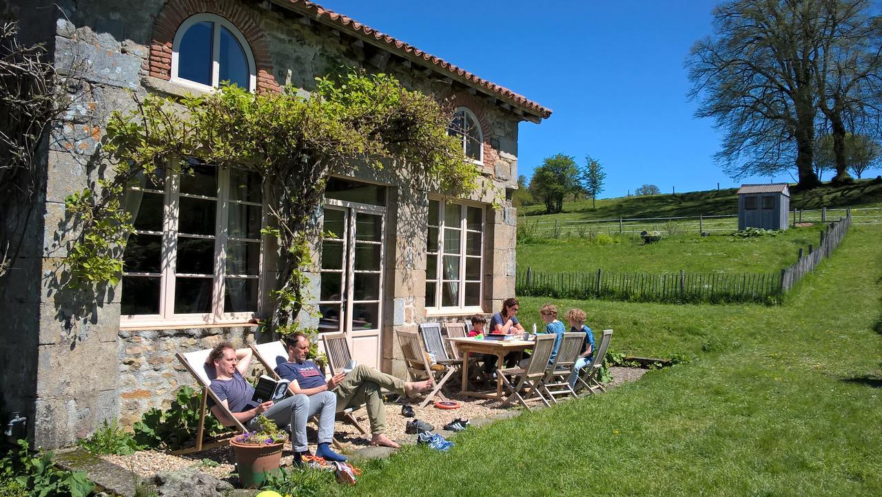 Abbaye Du Palais Bed and Breakfast Thauron Eksteriør billede